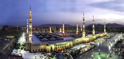the-holy-mosque-of-prophet-in-madina-Saudi-Arabia